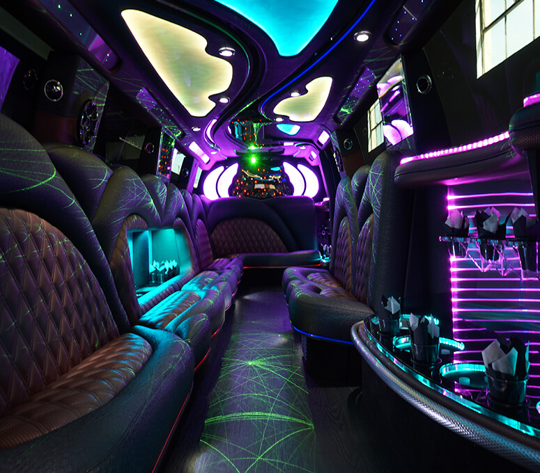 luxury limo bus